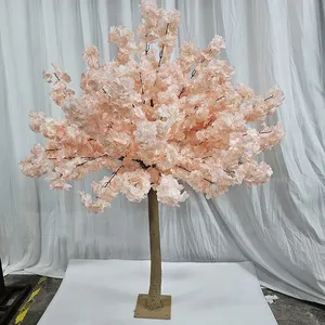 Árbol <span class=keywords><strong>de</strong></span> Flores <span class=keywords><strong>de</strong></span> Cerezo Artificial Naranja Único y Popular, Centro <span class=keywords><strong>de</strong></span> Mesa Floral Decorativo, Árbol <span class=keywords><strong>de</strong></span> Flores <span class=keywords><strong>de</strong></span> Sakura <span class=keywords><strong>de</strong></span> Seda Sintética - Product Image 1