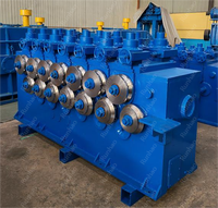 Machine de redressage et de coupe de barres d'acier, rouleau de laminage d'acier, moteur à roulement, engrenage, haute productivité, moteur 50-260 kW, modèles multiples