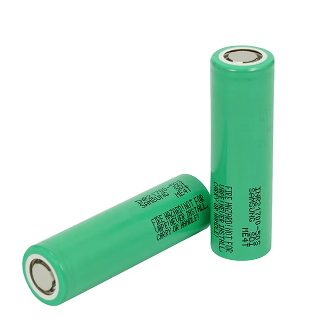Wholesale New Rechargeable Cylindrical Samsung 50s 21700 Battery Cells 4000mAh 5000mAh Battery Pack