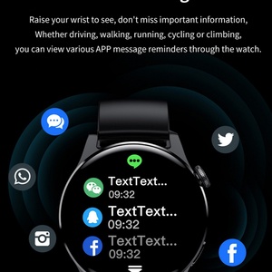 Montre connectée pour hommes, avec charge sans fil, écran AMOLED, appel Bluetooth, étanche, pour Xiaomi Android - Product Image 4