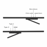 Moniteur portable sans fil IPS LED 15,6/18,5 pouces 144 Hz avec rotation automatique et mise en miroir sans fil de l'écran pour téléphone/tablette