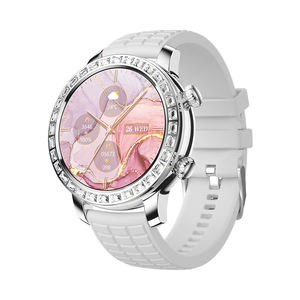 Reloj Inteligente Clásico para Mujer Z95 Mini con Pantalla AMOLED, Correa de Cuero, Caja de Metal, Función de Calendario, Monitor de Salud Multifunción con ECG - Product Image 2