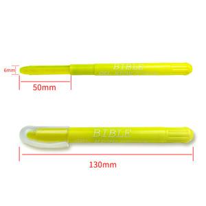 Pennarelli Gel Non Trasparenti su Carta, Colori Assortiti, Lavabili, Effetto Seta, Marcatori per Bibbia, <span class=keywords><strong>Evidenziatori</strong></span> - Product Image 4