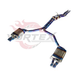 ท่อไอเสีย Vortex Titanium Valvetronic สำหรับ Audi A7 C7 3.0T ระบบ Catback สำหรับรถแข่ง - Product Image 2
