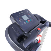 Tapis roulant pliable avec écran LCD clair, design compact pour la marche et la course à domicile