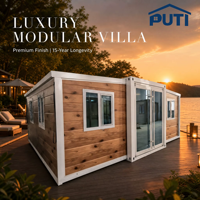 Offre Spéciale – Maison Préfabriquée Extensible en Conteneur Acier 20/40 Pieds – 2 à 5 Chambres – Hôtel Portable de Luxe – Maison Mobile