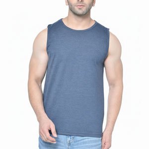 Logo personnalisé OEM vêtements de sport sans manches à séchage rapide débardeur en coton chemises de sport pour hommes débardeurs pour hommes - Product Image 1