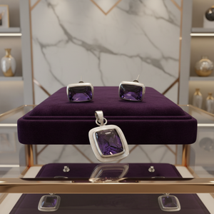 Pendientes de Amatista de Alta Calidad a Buen Precio, Hechos a Mano en Etiopía - Product Image 2