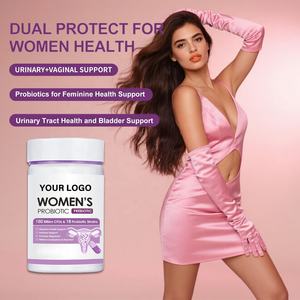 Cápsula probiótica das mulheres com 180 bilhões CFUs prebióticos orgânicos, extrato de <span class=keywords><strong>cranberry</strong></span> para PH Balance & saúde uretral - Product Image 3