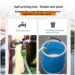 Nettoyeur de voiture électrique haute pression, pompe à eau 3000W, haute puissance, portable, domestique, 220V, pistolet de lavage entièrement automatique - Product Image 5