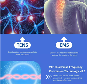 Alat Pijat Elektronik Digital Tens, Mesin Fisioterapi, Alas Kaki untuk Meredakan Nyeri Tubuh - Product Image 2