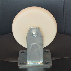 Feste Lenk rollen aus weißem Polypropylen stahl Günstige Lenk rollen - Product Image 1