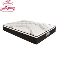 Europa hôtel utiliser king queen size gel mousse à mémoire de forme bonnell matelas de lit enroulable à ressort