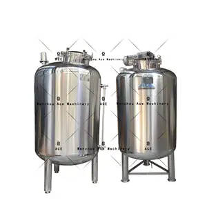 Stainless Steel 500 Liter Water Storage Tank Gallon Fuel Tanks 50 Ton Lpg