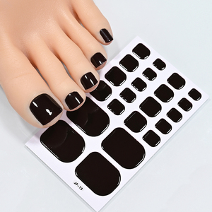 22 conseils <span class=keywords><strong>en</strong></span> gros orteil ongle autocollant adhésif été belle conception <span class=keywords><strong>Gel</strong></span> vernis pied orteil <span class=keywords><strong>ongles</strong></span> enveloppes autocollants Nail Art <span class=keywords><strong>d</strong></span>écorations - Product Image 6