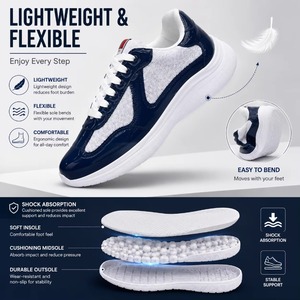 Chaussures de course décontractées pour hommes, respirantes, légères, style streetwear - Product Image 4