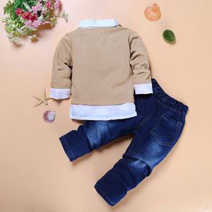 Nueva Camisa de Manga Larga de Algodón para Niños, Ropa Escolar para Niños, Venta al por Mayor en Línea de Moda China - Product Image 3