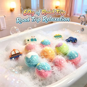 Jouets de <span class=keywords><strong>bain</strong></span>, ensemble de bombes de <span class=keywords><strong>bain</strong></span> surprise en forme de voiture, <span class=keywords><strong>12</strong></span> pièces, 60 g, bombes de <span class=keywords><strong>bain</strong></span> parfumées avec des jouets de véhicules à l'intérieur, meilleur cadeau <span class=keywords><strong>pour</strong></span> les enfants, les garçons et les filles - Product Image 3