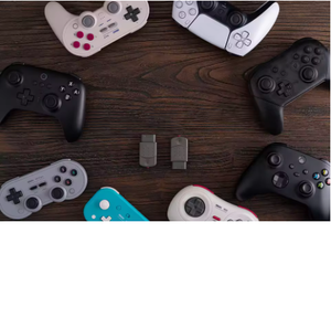 Adaptador Inalámbrico 8BitDo Retro Receiver para SEGA Saturn y <span class=keywords><strong>Dongle</strong></span> USB para Windows, Compatible con Controles de PS5, <span class=keywords><strong>PS4</strong></span> y Xbox Series - Product Image 6