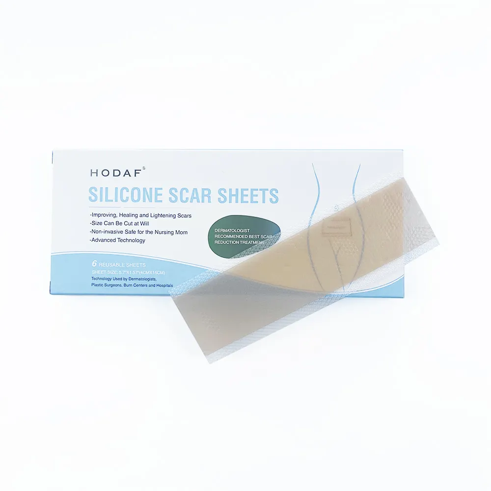 Hot Sale Best Price Reusable Scar Away Tape Roll Patch Strips Sticker Remove Scar Silicone Gel Sheet For Striae Gravidarum