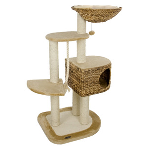 บ้านต้นไม้แมวถักด้วยหวาย - Product Image 4