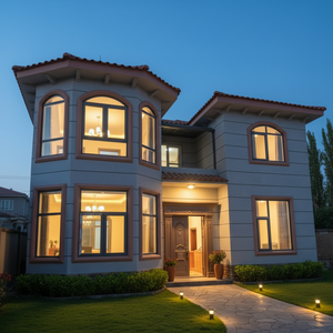 فيلا مسبقة الصنع من الألواح الخفيفة الفولاذية، منزل بهيكل فولاذي، فيلا فاخرة، منزل جاهز - Product Image 5