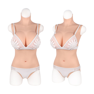 Plaques mammaires en silicone OEM/ODM pour Drag Queens, formes de poitrine artificielles B-G pour travestis, cosplay, sensation réaliste - Product Image 2