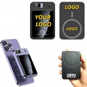 Batería Externa Magnética Inalámbrica para Teléfono Móvil con Pantalla LED de 10000 mAh, Mini, con Logotipo Personalizado OEM - Product Image 1