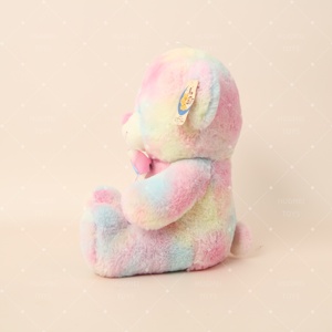 HUGMEI <span class=keywords><strong>Kawai</strong></span> Teddy Tales juguetes suaves personalizados muñeco de oso colorido hecho de piel de nailon de felpa relleno de PP para cumpleaños en Japón - Product Image 3
