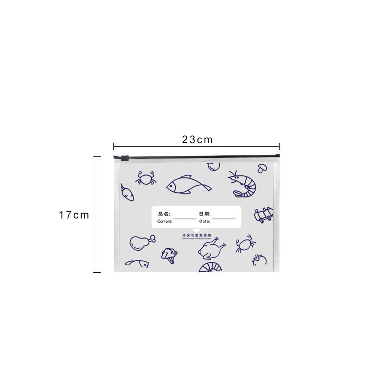 Sacs de conservation alimentaire en aluminium - Moyen (sans fond)