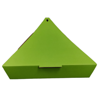 Boîtes à pizza personnalisées en carton ondulé kraft, grand format, résistantes à la graisse, avec logo UV mat et gaufré, fournisseur direct d'usine SP3454