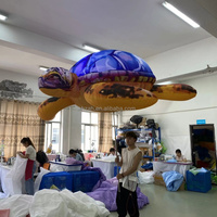 Ballon géant gonflable en forme de tortue pour défilé et spectacle