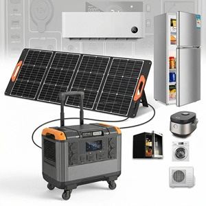 3000W 2688Wh Portable Power Station For Campingplatz Ohne Stromanschluss Remote <b>Camping</b> Solar Power - Product Image 3
