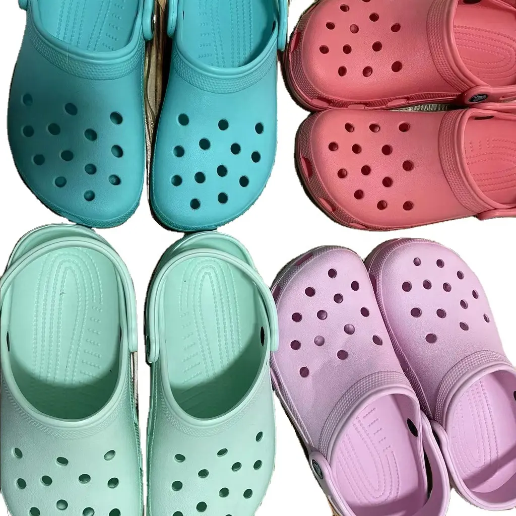 2022 High Top Les Crocses Barefoot Sapatos Crocs Confortavel EVA 2024 New Crocs Shoes