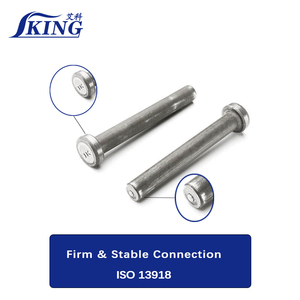 Connecteurs de cisaillement IKING, goujons de soudage à tête <span class=keywords><strong>cylindrique</strong></span>, clous de soudage et mandrin de soudeuse pour l'industrie - Product Image 2