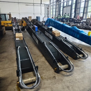 2025 desain baru <span class=keywords><strong>Excavator</strong></span> lengan standar jangkauan panjang <span class=keywords><strong>Boom</strong></span> Lengan Panjang ekstensi lengan untuk <span class=keywords><strong>Hyundai</strong></span> <span class=keywords><strong>Excavator</strong></span> - Product Image 4