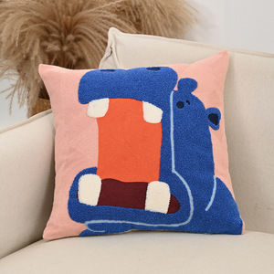 Fundas de Almohada de Algodón de 18 <span class=keywords><strong>x</strong></span> 18 Pulgadas con Diseño de <span class=keywords><strong>Anime</strong></span> para el Hogar y Hoteles, Fundas Decorativas con Patrones de Dibujos Animados - Product Image 6