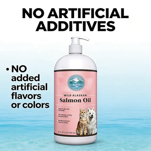 <span class=keywords><strong>Aceite</strong></span> <span class=keywords><strong>de</strong></span> Pescado <span class=keywords><strong>de</strong></span> Salmón y Pollock Silvestre <span class=keywords><strong>de</strong></span> Alaska, Omega 3, para la Salud <span class=keywords><strong>de</strong></span> la Piel, Articulaciones y Sistema Inmunológico, Grado Humano Puro, EPA DHA, para Gatos - Product Image 5