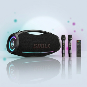 Professionelle 500W Karaoke-Maschine Kabelloser Lautsprecher SODLK S1615Pro 45000mAh Akku 30W Schnellladung TWS für Großveranstaltungen - Product Image 2