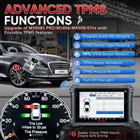 Escáner de Diagnóstico Automotriz para Sistema Completo Autel MaxiCOM MK906PRO TS OBD2 y Sensor TPMS con Herramientas de Diagnóstico de Vehículos VCI Bluetooth