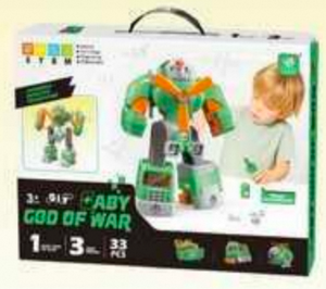 Paby God Of War Kit di modellismo in plastica da 33 pezzi per bambini dai 4 ai 6 anni - Product Image 3