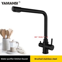 Robinet de cuisine monocommande moderne au design épuré, mitigeur eau chaude et froide, en céramique, à commande tactile, à poser sur plan.