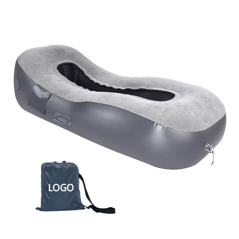 Custom Inflatable Bed Outdoor Air Sofa Bed with Built-in Electric Pump Water Proof& Anti-air Leaking Design-ideal Couch Modern