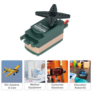 Kpower kim loại bánh răng 7.4V 12kg 0.09S cánh cố định kỹ thuật số <span class=keywords><strong>servo</strong></span> hc1007 cấu hình thấp <span class=keywords><strong>servo</strong></span> cho 1/10 RC xe - Product Image 2