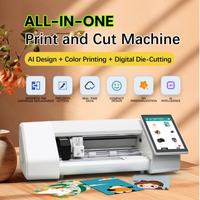 Máquina de Corte de Hidrogel de Nuevo Diseño 2026, Cortadora de Película Protectora de Pantalla, Plotter 2 en 1, Impresión y Corte, Máquina Hidrogel