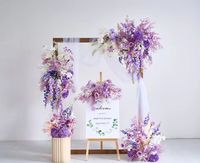 Fleurs artificielles faites à la main, arrangements floraux de style moderne haut de gamme pour la fête des mères, la remise des diplômes, décorations légères pour fenêtres