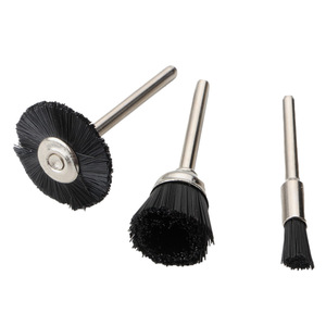 Nylon Polishing Brush Set Bowl Pen Flat Shape For Cleaning Stainless Steel Home Use - Product Image 4