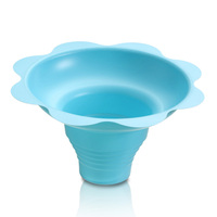 Gobelet en plastique 8oz Snow Cone Shave Ice Flower