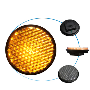 <span class=keywords><strong>Baliza</strong></span> de luz <span class=keywords><strong>intermitente</strong></span> amarilla de 300mm para seguridad en la zona escolar - Product Image 5