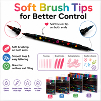 Colorful Flash Pen, Fluorescent Pen, Glowing Bursting Light, Acrylic Marker Pen, Children's Soft Tip Student Artwork